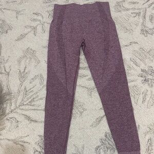 Purple High-Waisted Leggings